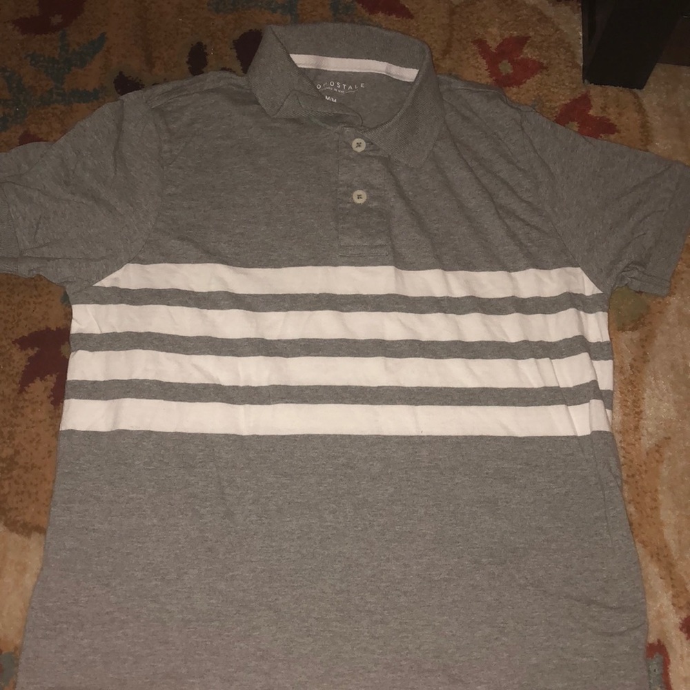 Grey men’s polo